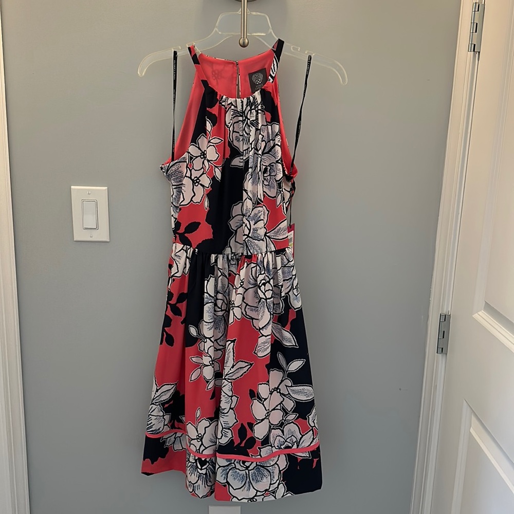 Vince Camuto Sz 4 Halter Dress NWT